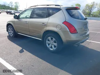 2006 Nissan Murano SL with VIN JN8AZ08T76W415433, listed as a IAAI auction lot 42006598 with 1 mi miles. Bid and sale history available at carsss.com. Image 3.