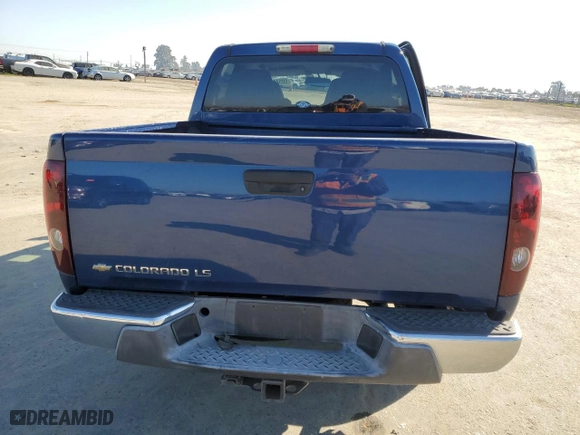 2005 Chevrolet Colorado 1SC LS Z85 with VIN 1GCCS136658170658, listed as a Copart auction lot 88524385 with 157,654 mi miles and Salvage Title. Bid and sale history available at carsss.com. Image 6.