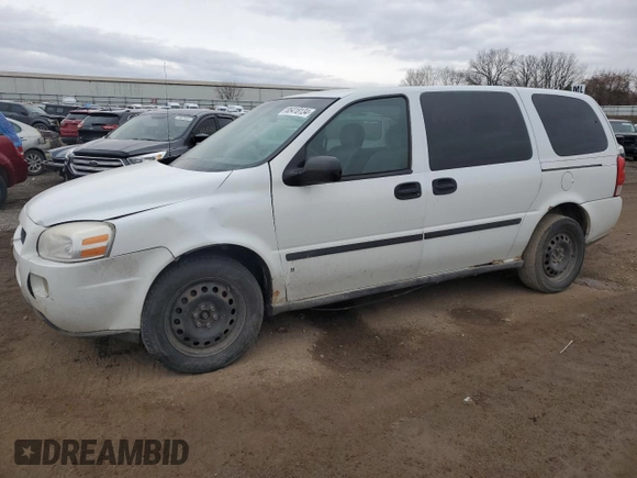 2007 Chevrolet Uplander LS Fleet with VIN 1GNDV23147D114600, listed as a Copart auction lot 85418134 with 243,712 mi miles and Clean Title. Bid and sale history available at carsss.com. Image 1.