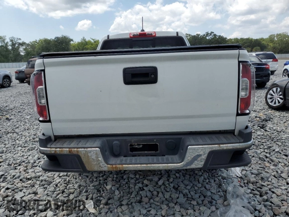 2018 GMC Canyon 2WD SLE with VIN 1GTH5CEA9J1218425, listed as a Copart auction lot 54182975 with 78,386 mi miles and Salvage Title. Bid and sale history available at carsss.com. Image 6.
