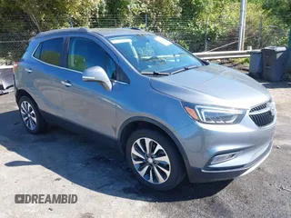 2019 Buick Encore Essence with VIN KL4CJGSM5KB869925, listed as a IAAI auction lot 41937487 with 105,702 mi miles. Bid and sale history available at carsss.com. Image 1.