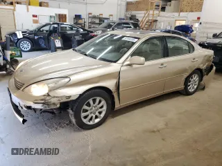 2003 Lexus ES 300 with VIN JTHBF30G430111210, listed as a Copart auction lot 52084595 with 152,667 mi miles and Clean Title. Bid and sale history available at DreamBid. Image 1.