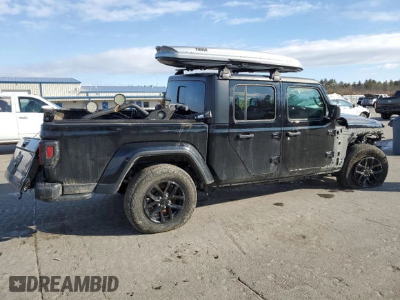 2023 Jeep Gladiator Freedom with VIN 1C6HJTAG5PL512558, listed as a Copart auction lot 45852215 with Not provided miles and Salvage title. Bid and sale history available at DreamBid. Image 3.