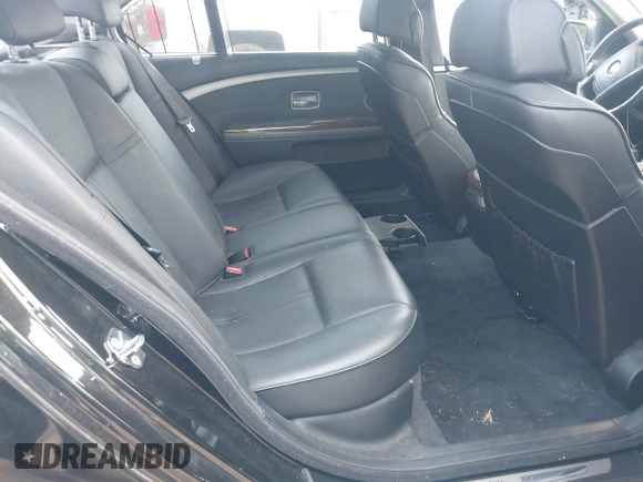2008 BMW 7 Series 750Li with VIN WBAHN83588DT79566, listed as a IAAI auction lot 42522414 with 127,605 mi miles and . Bid and sale history available at DreamBid. Image 8.