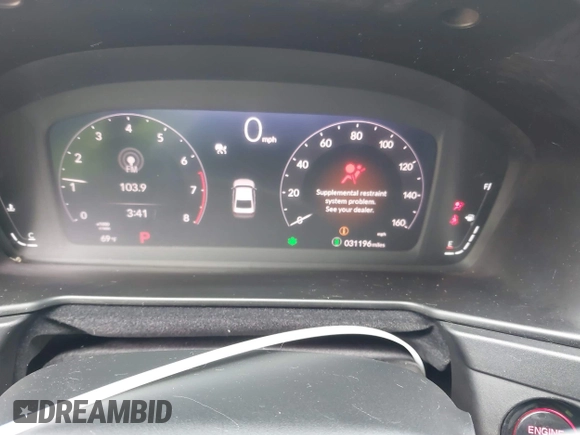 2023 Honda Accord LX with VIN 1HGCY1F20PA042694, listed as a IAAI auction lot 41955300 with 31,196 mi miles and . Bid and sale history available at DreamBid. Image 7.