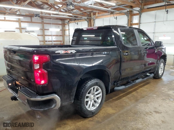 2019 Chevrolet Silverado 1500 LT with VIN 1GCUYDED3KZ373710, listed as a Copart auction lot 51217455 with 148,074 mi miles and Clean Title. Bid and sale history available at carsss.com. Image 3.