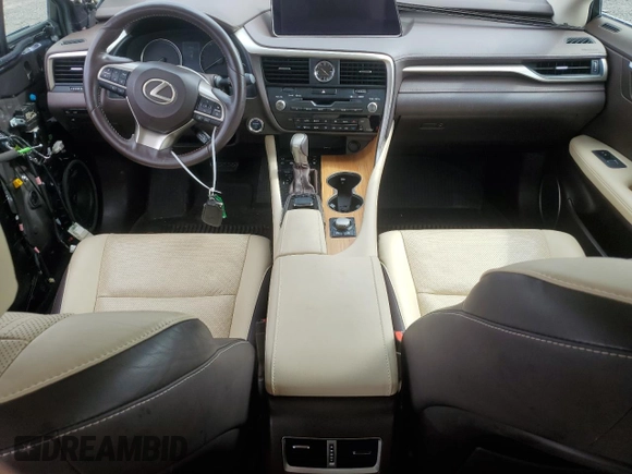 2018 Lexus RX 450hL Premium with VIN JTJDGKCAXJ2004699, listed as a Copart auction lot 63673635 with 6,850 mi miles and Salvage title. Bid and sale history available at DreamBid. Image 8.