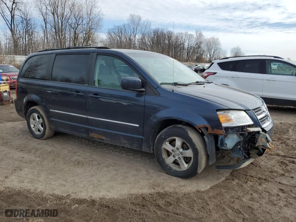 2009 Dodge Grand Caravan SXT with VIN 2D8HN541X9R638538, listed as a Copart auction lot 47206335 with 145,835 mi miles and Clean Title. Bid and sale history available at carsss.com. Image 4.