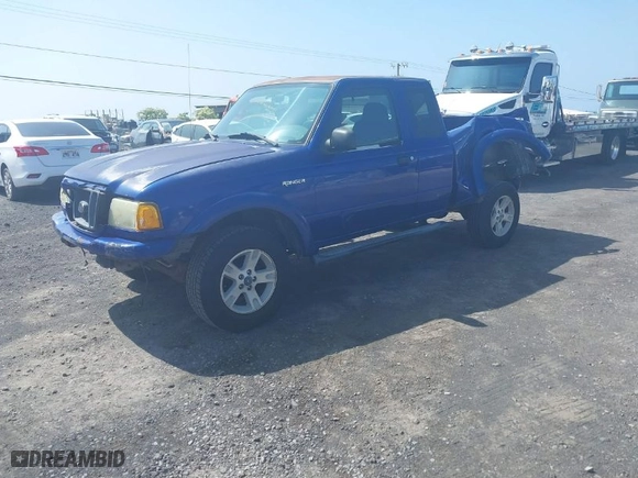 2005 Ford Ranger XL with VIN 1FTYR14UX5PA24168, listed as a IAAI auction lot 41473024 with 183,910 mi miles. Bid and sale history available at carsss.com. Image 2.