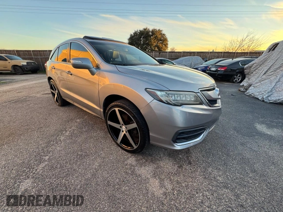 2018 Acura RDX Technology with VIN 5J8TB3H50JL010568, listed as a Copart auction lot 87761635 with 129,034 mi miles and Clean Title. Bid and sale history available at DreamBid. Image 1.