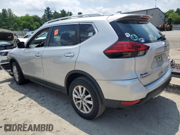 2017 Nissan Rogue S with VIN KNMAT2MV8HP545864, listed as a Copart auction lot 61584795 with Not provided miles and Salvage title. Bid and sale history available at DreamBid. Image 2.