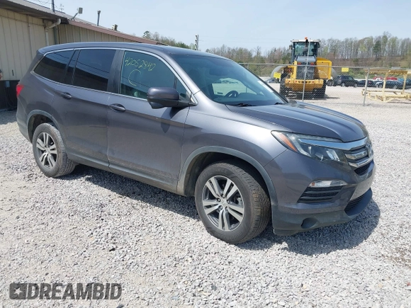 2018 Honda Pilot EX-L with VIN 5FNYF6H52JB066721, listed as a IAAI auction lot 42052842 with 134,393 mi miles and . Bid and sale history available at DreamBid. Image 1.
