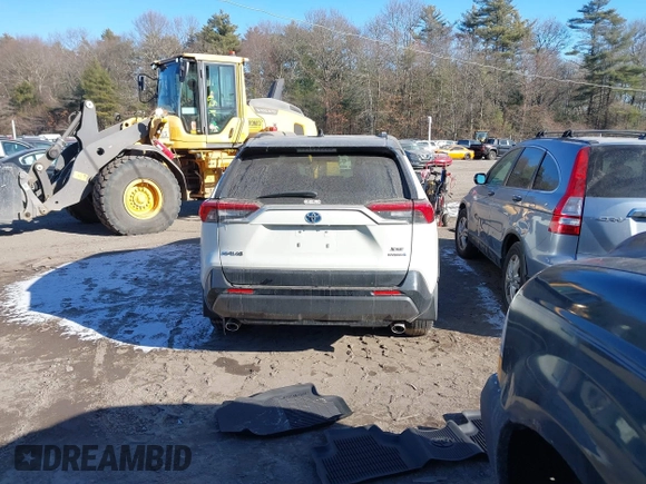 2021 Toyota RAV4 Hybrid XSE with VIN JTME6RFV6MJ005442, listed as a IAAI auction lot 41306055 with 24,187 mi miles. Bid and sale history available at carsss.com. Image 16.