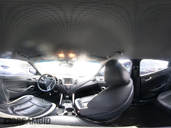 2013 Hyundai Veloster Turbo with VIN KMHTC6AE5DU143733, listed as a IAAI auction lot 42116317 with 116,155 mi miles and . Bid and sale history available at DreamBid. Image 18.
