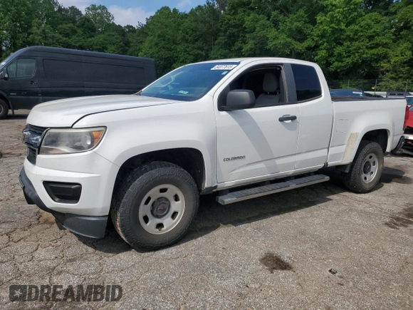 2015 Chevrolet Colorado 2WD WT z VIN 1GCHSAEA0F1170818, wystawiony jako Copart lot #54877615 z przebiegiem 116 777 mil mil oraz Szkoda całkowita • Salvage title. Historia ofert i sprzedaży dostępna na DreamBid. Obrazek 1.