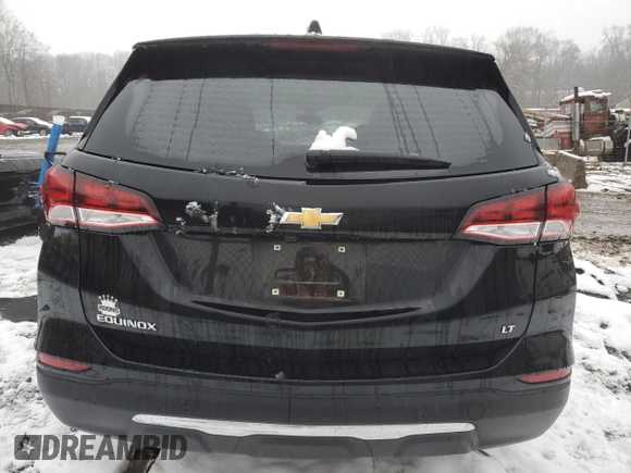 2024 Chevrolet Equinox LT with VIN 3GNAXKEG1RL113111, listed as a Copart auction lot 44694965 with 30,399 mi miles and Salvage Title. Bid and sale history available at DreamBid. Image 6.