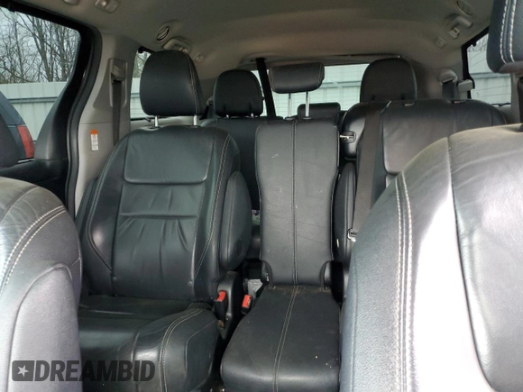 2017 Toyota Sienna SE with VIN 5TDXZ3DC9HS824064, listed as a Copart auction lot 51328695 with Not Provided miles and Salvage Title. Bid and sale history available at DreamBid. Image 10.