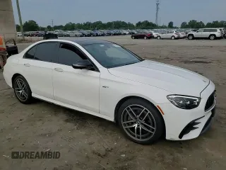 2021 Mercedes-Benz E-Class AMG E 53 with VIN W1KZF6BBXMA888592, listed as a Copart auction lot 67718514 with 29,839 mi miles and Salvage Title. Bid and sale history available at carsss.com. Image 10.