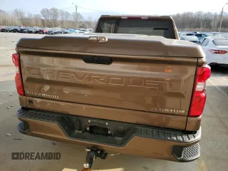 2019 Chevrolet Silverado 1500 Custom with VIN 3GCPYBEH0KG309192, listed as a Copart auction lot 86747434 with 29,629 mi miles and Salvage Title. Bid and sale history available at DreamBid. Image 6.