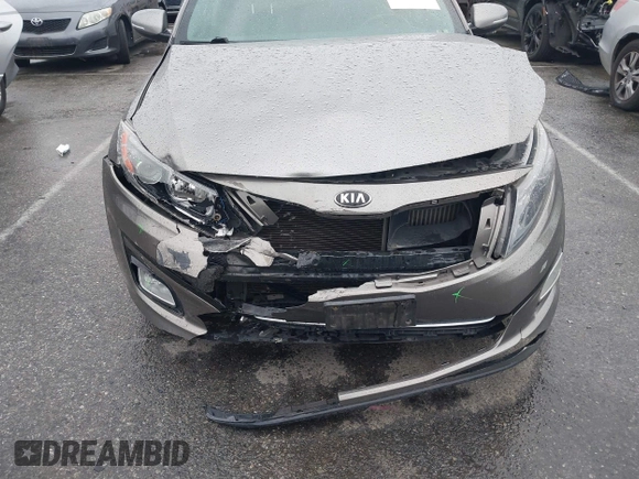 2014 Kia Optima SXL Turbo with VIN 5XXGR4A65EG342564, listed as a IAAI auction lot 41725578 with 159,937 mi miles and . Bid and sale history available at DreamBid. Image 6.