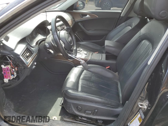 2015 Audi A6 Prestige with VIN WAUHGBFC5FN039459, listed as a Copart auction lot 49908565 with 132,535 mi miles and Salvage title. Bid and sale history available at DreamBid. Image 7.