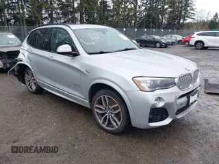 2016 BMW X3 xDrive35i z VIN 5UXWX7C58G0S15561, wystawiony jako IAAI lot #41668253 z przebiegiem 97 076 mil mil oraz . Historia ofert i sprzedaży dostępna na DreamBid. Obrazek 1.