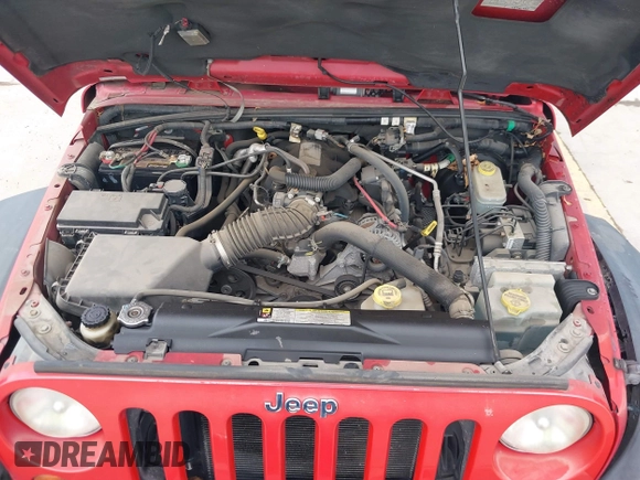 2007 Jeep Wrangler Unlimited X with VIN 1J4GB39157L108803, listed as a IAAI auction lot 41894435 with 46,654 mi miles and . Bid and sale history available at DreamBid. Image 10.