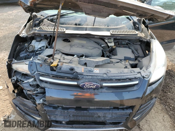 2014 Ford Escape SE with VIN 1FMCU9GX2EUB50177, listed as a Copart auction lot 58579645 with 228,017 mi miles and Salvage title. Bid and sale history available at DreamBid. Image 12.