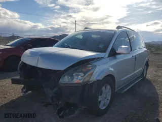 2004 Nissan Quest SE with VIN 5N1BV28U94N314022, listed as a Copart auction lot 46641154 with 75,836 mi miles and Salvage Title. Bid and sale history available at carsss.com. Image 1.