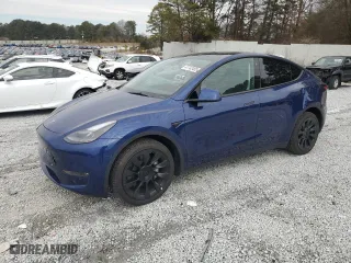 2023 Tesla Model Y Long Range with VIN 7SAYGDEE7PF670704, listed as a Copart auction lot 41742485 with 16,238 mi miles and Salvage Title. Bid and sale history available at carsss.com. Image 1.