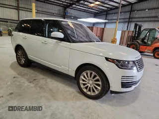 2019 Land Rover Range Rover HSE with VIN SALGS2SV0KA543688, listed as a Copart auction lot 63481945 with Not provided miles and Clean title. Bid and sale history available at DreamBid. Image 4.
