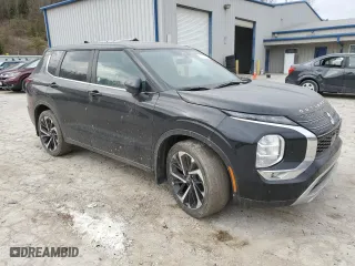 2023 Mitsubishi Outlander SE with VIN JA4J4UA82PZ051018, listed as a Copart auction lot 47072425 with 20,974 mi miles and Salvage Title. Bid and sale history available at carsss.com. Image 4.