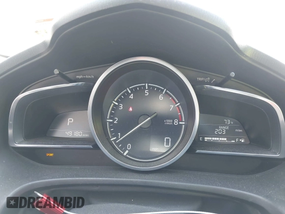 2018 Mazda 3 Grand Touring with VIN 3MZBN1W36JM213063, listed as a IAAI auction lot 42102460 with 49,180 mi miles and . Bid and sale history available at DreamBid. Image 7.