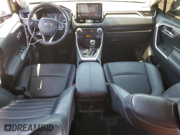 2021 Toyota RAV4 Hybrid LE with VIN JTMB6RFV8MD040419, listed as a Copart auction lot 56074195 with 63,816 mi miles and Salvage title. Bid and sale history available at DreamBid. Image 8.