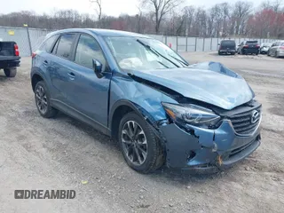 2016 Mazda CX-5 Grand Touring with VIN JM3KE4DY0G0629924, listed as a IAAI auction lot 41878154 with 78,196 mi miles. Bid and sale history available at carsss.com. Image 1.