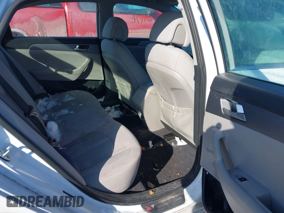 2017 Hyundai Sonata 2.4L with VIN 5NPE24AF4HH451523, listed as a IAAI auction lot 41621196 with 120,703 mi miles. Bid and sale history available at carsss.com. Image 8.