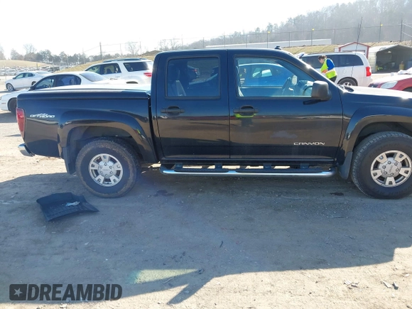 2005 GMC Canyon 1SE SLE Z71 with VIN 1GTDS136358126539, listed as a IAAI auction lot 41652022 with 295,887 mi miles. Bid and sale history available at carsss.com. Image 13.