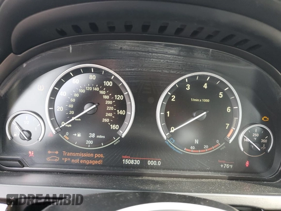2013 BMW 7 Series 750Li xDrive с VIN WBAYF8C57DD141439, выставлен на аукционе Copart как лот 59115935 с пробегом 150 830 миль миль и Чистый • Clean title. История ставок и продаж доступна на DreamBid. Изображение 9.