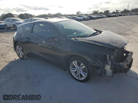 2012 Honda CR-Z with VIN JHMZF1D45CS001998, listed as a Copart auction lot 88301985 with 146,306 mi miles and Salvage title. Bid and sale history available at DreamBid. Image 4.