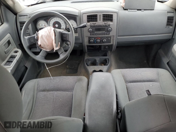 2007 Dodge Dakota SLT with VIN 1D7HW48N77S110606, listed as a Copart auction lot 48617905 with 234,017 mi miles and Salvage Title. Bid and sale history available at carsss.com. Image 8.