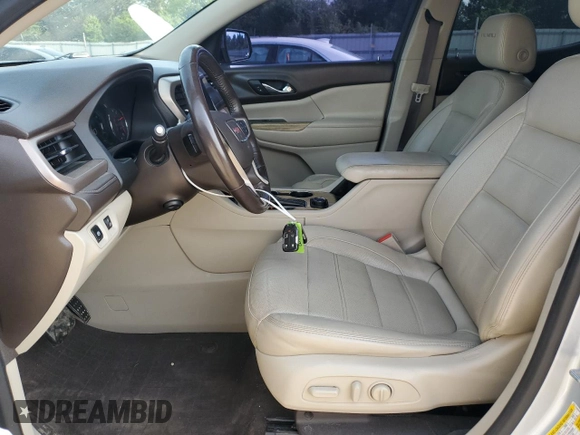 2017 GMC Acadia Denali with VIN 1GKKNXLS2HZ308427, listed as a Copart auction lot 59500735 with 112,432 mi miles and Salvage title. Bid and sale history available at DreamBid. Image 7.