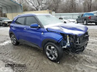 2024 Hyundai Venue Limited with VIN KMHRC8A34RU324477, listed as a Copart auction lot 88054915 with 13,343 mi miles and Salvage Title. Bid and sale history available at DreamBid. Image 4.