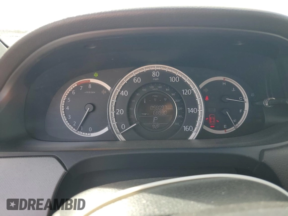 2014 Honda Accord LX with VIN 1HGCR2F31EA225238, listed as a Copart auction lot 45457105 with 58,097 mi miles and Salvage Title. Bid and sale history available at carsss.com. Image 9.