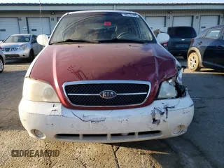 2005 Kia Sedona LX with VIN KNDUP132456702004, listed as a Copart auction lot 46514105 with 157,214 mi miles and Salvage Title. Bid and sale history available at carsss.com. Image 5.