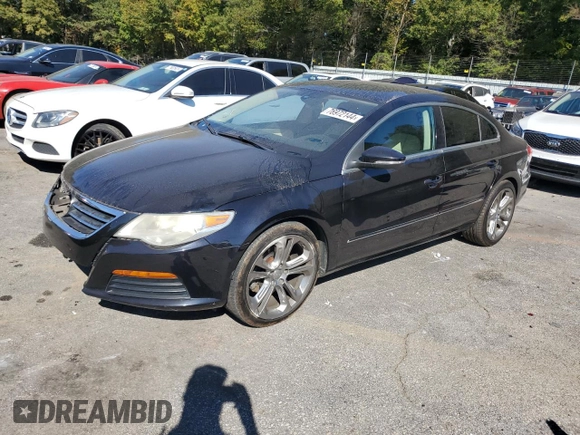 2011 Volkswagen CC Sport with VIN WVWMN7AN7BE710816, listed as a Copart auction lot 76972144 with 190,427 mi miles and Salvage Title. Bid and sale history available at DreamBid. Image 1.