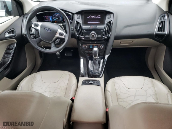 2013 Ford Focus Electric with VIN 1FADP3R46DL146756, listed as a Copart auction lot 43419335 with 57,142 mi miles and Salvage Title. Bid and sale history available at carsss.com. Image 8.