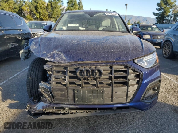 2024 Audi Q5 Premium Plus z VIN WA1BBAFY6R2063895, wystawiony jako Copart lot #85101434 z przebiegiem 2 978 mil mil oraz Szkoda całkowita • Salvage title. Historia ofert i sprzedaży dostępna na DreamBid. Obrazek 5.