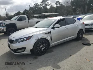 2011 Kia Optima EX with VIN KNAGN4A65B5094275, listed as a Copart auction lot 47692835 with 290,512 mi miles and Salvage Title. Bid and sale history available at carsss.com. Image 1.