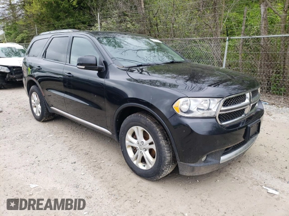 2012 Dodge Durango Crew with VIN 1C4RDJDG0CC322424, listed as a Copart auction lot 55677295 with 208,999 mi miles and Clean Title. Bid and sale history available at DreamBid. Image 4.