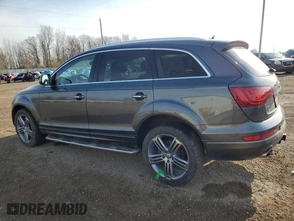 2015 Audi Q7 Premium Plus with VIN WA1LMAFE9FD019507, listed as a Copart auction lot 54137705 with 251,848 mi miles and Clean title. Bid and sale history available at DreamBid. Image 2.